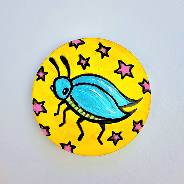 Bink Neptune: Original Beetle Painting "Twinklebug"