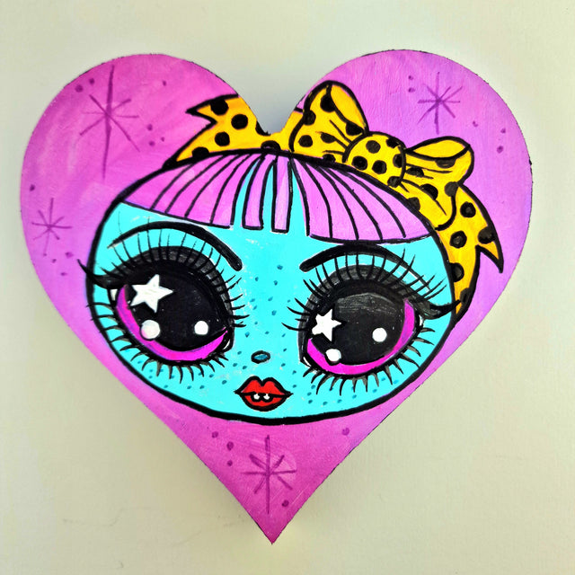 Bink Neptune: Original Face Painting "Popple"
