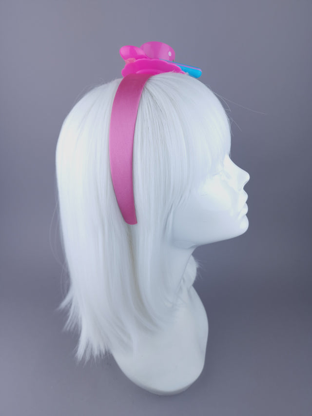 Pink Teacup Headpiece