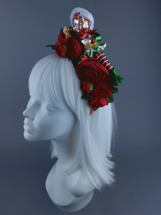 Elf & Roses Xmas Headdress