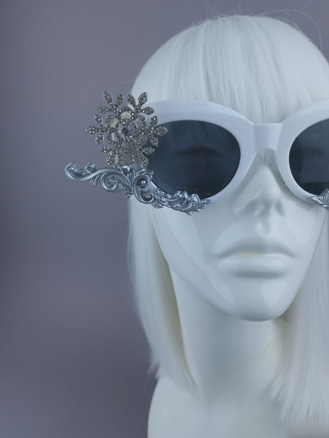 "Snowflake" Filigree Sunglasses