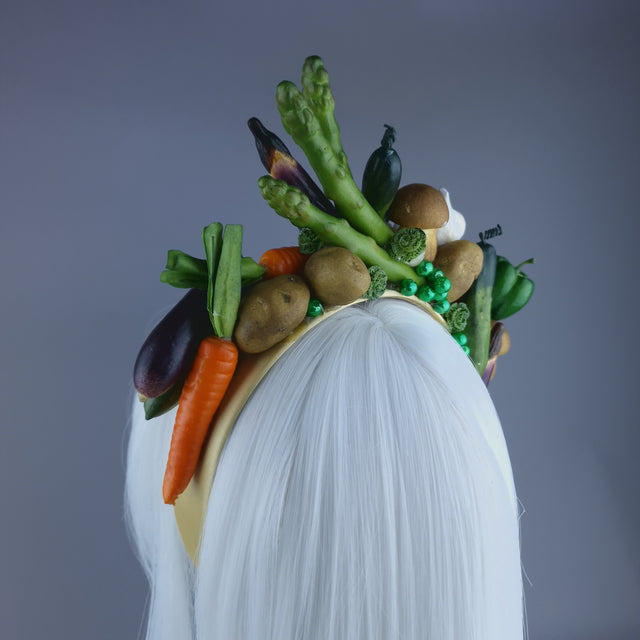 "Demeter" Vegetable Headdress