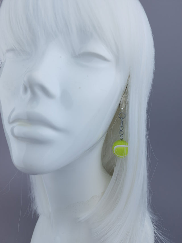 Pearls & Swine: Wimbledon Tennis Ball Earrings