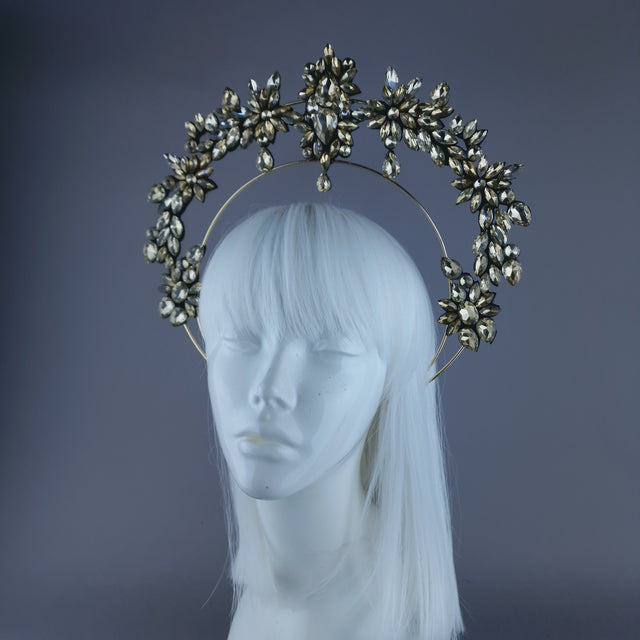 Gold Jewel Halo Headdress