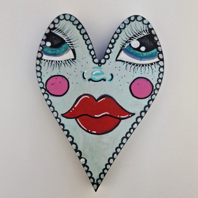 Bink Neptune: Original Face Painting "Kiss"