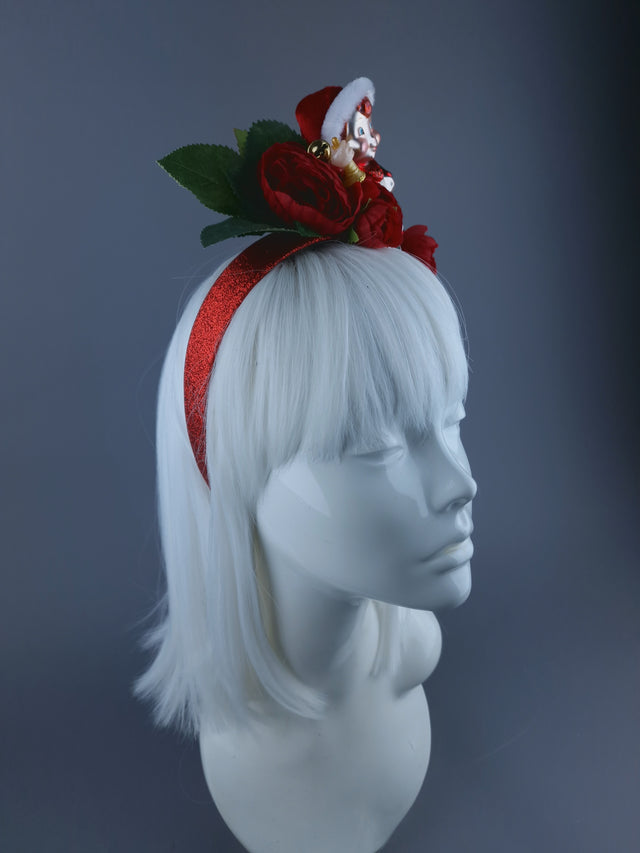 Elf & Roses Xmas Headdress