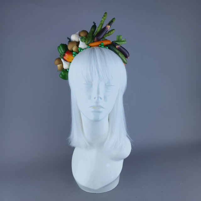 "Demeter" Vegetable Headdress