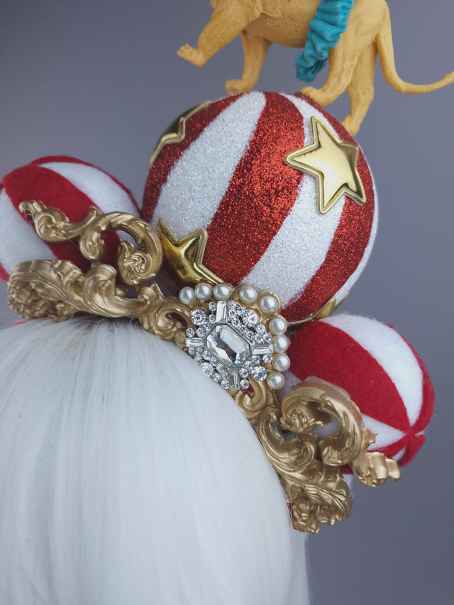 "Step Right Up!" Circus Lion Headdress