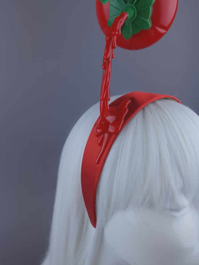 Pearls & Swine: Tomato Sauce Headpiece