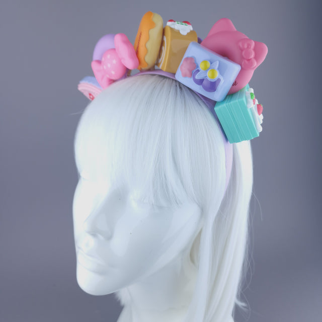 Colourful Cake Headpiece