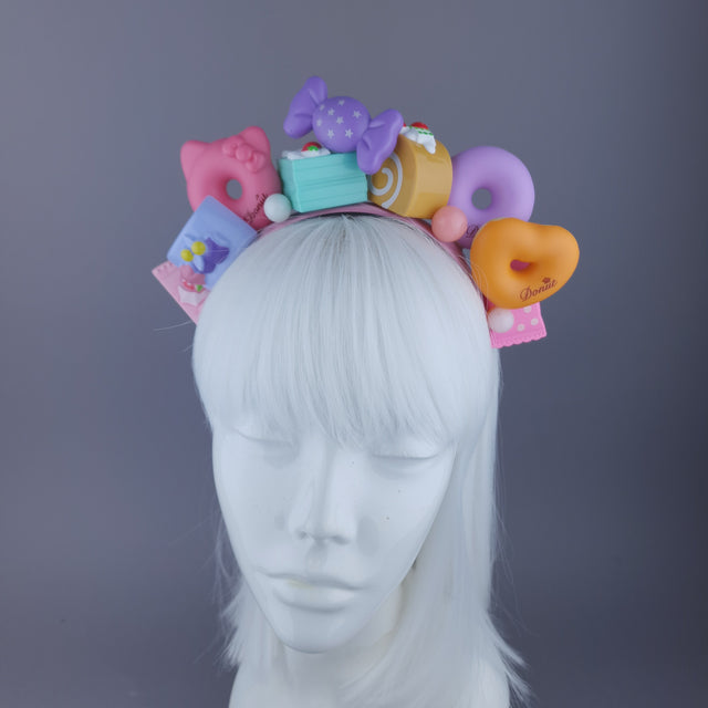 Colourful Cake Headpiece