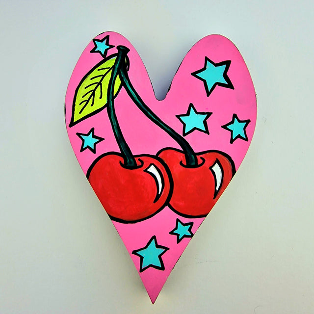 Bink Neptune: Original Cherry Painting "CherrieS"