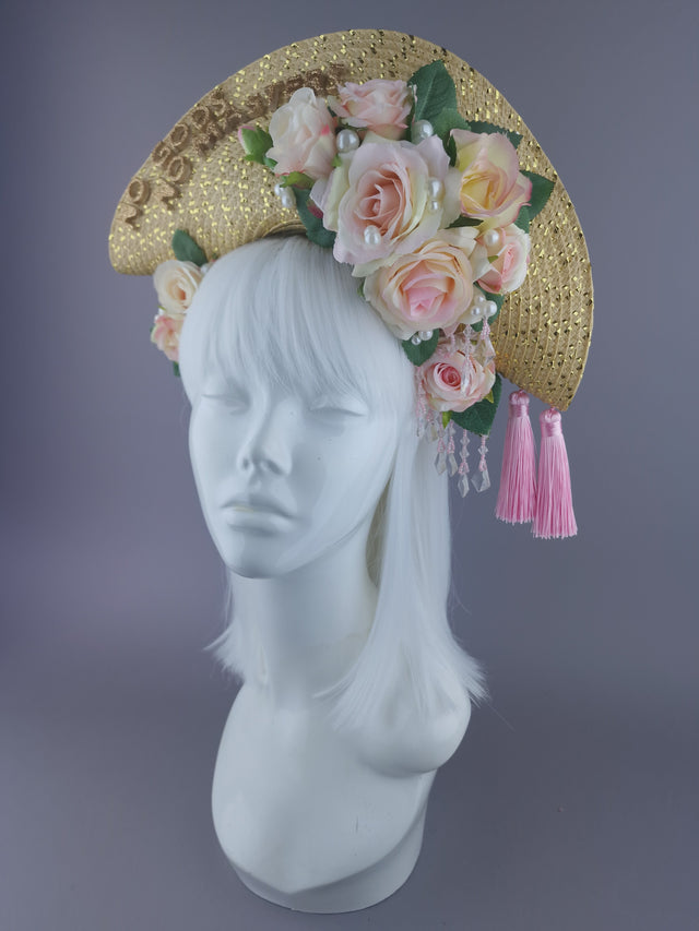 "No Gods, No Masters" Feminist Revolution Rose & Pearl Hat