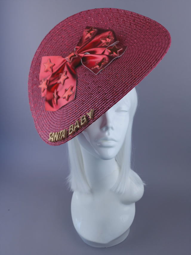 "Santa Baby" Christmas Hat