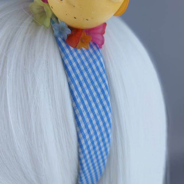 "Easter Bun-net" Blue Bunny Rabbit Headdress