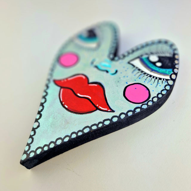 Bink Neptune: Original Face Painting "Kiss"