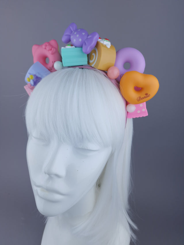 Colourful Cake Headpiece