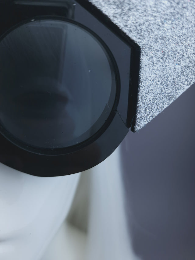 SECOND: "Golden Years" David Bowie Gold Stripe Sunglasses