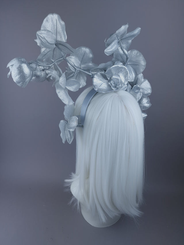 Silver Orchid Headdress