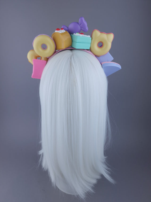 Colourful Cake Headpiece