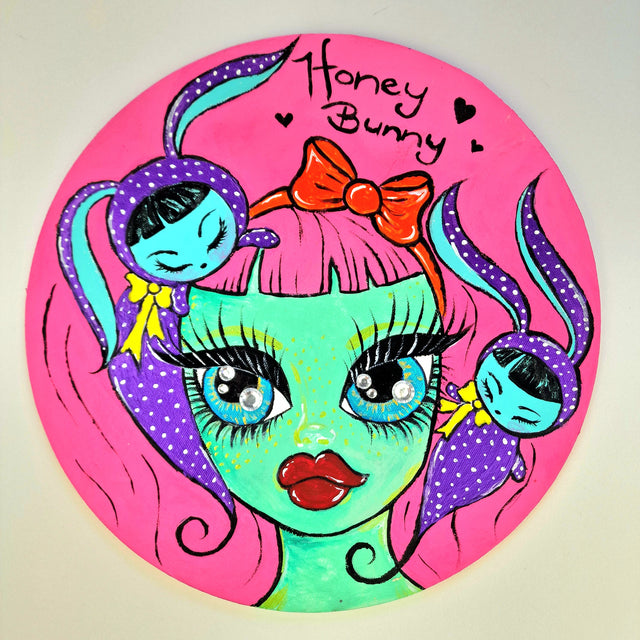 Bink Neptune: Original Painting "Honey Bunny"
