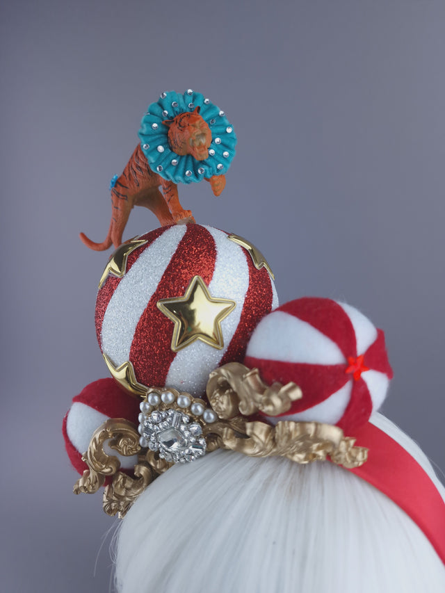 "Step Right Up!" Circus Tiger Headdress