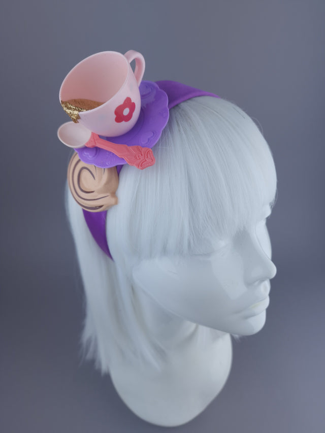Colourful Tea & Biscuit Headpiece