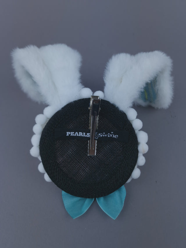 "BeBee" Dollface Bunny Ear Mini Fascinator