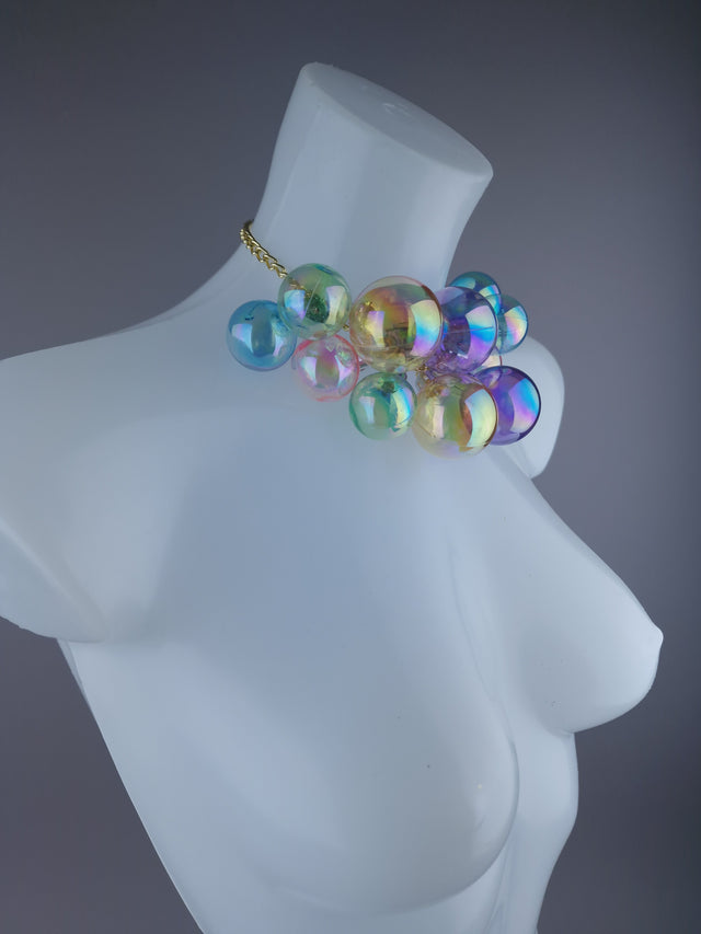 Colourful Bubble Necklace Jewellery