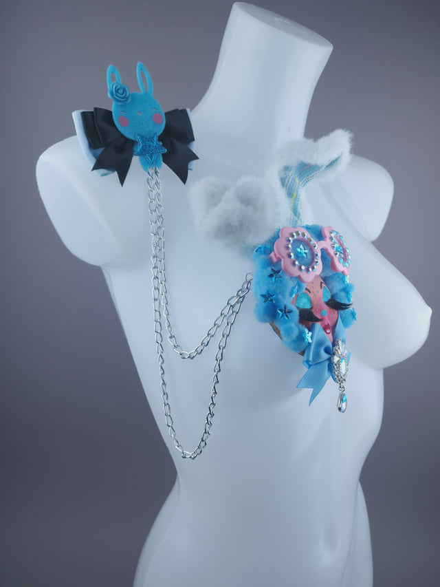 Bunny Dollface Necklace Brooch Jewellery