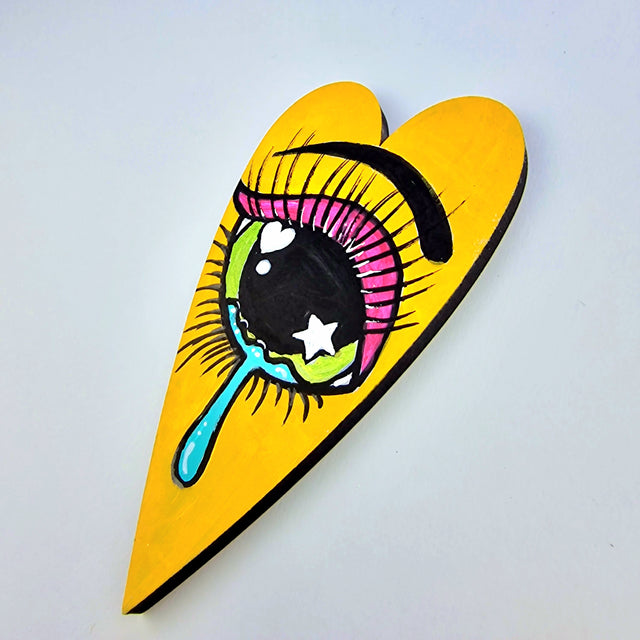 Bink Neptune: Original Eye Painting "Tear drop"