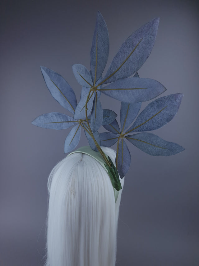 "Anuhea" Iridescent Leaf Headdress