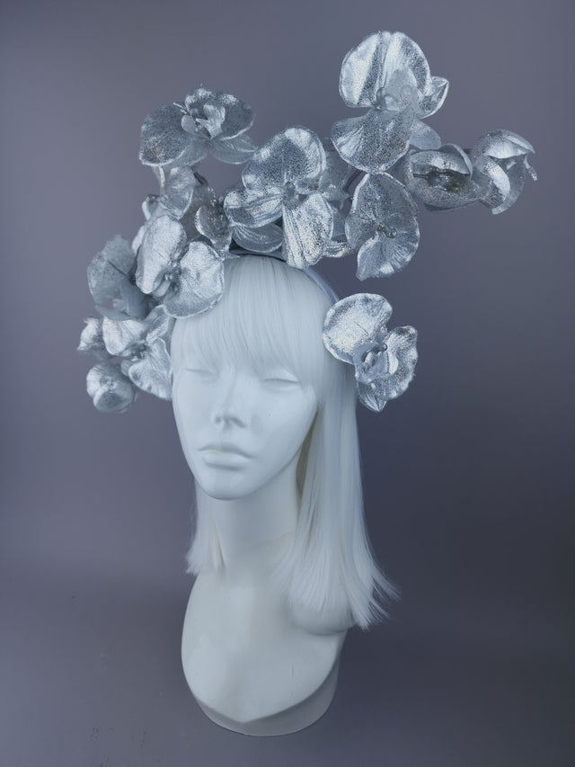 Silver Orchid Headdress