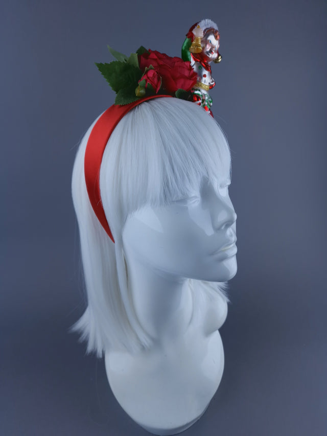 Elf & Roses Xmas Headdress