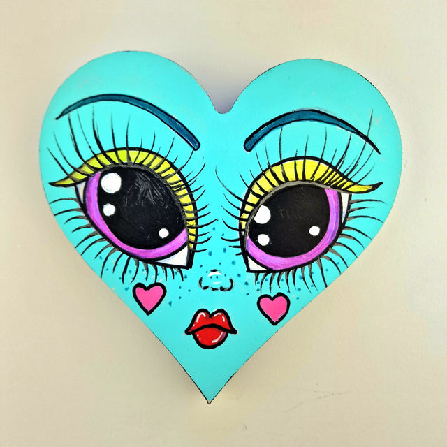 Bink Neptune: Original Face Painting "Prim"
