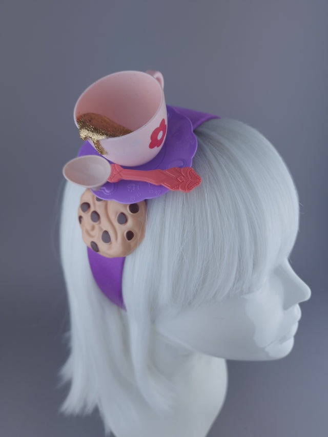 Colourful Tea & Cookie Headpiece