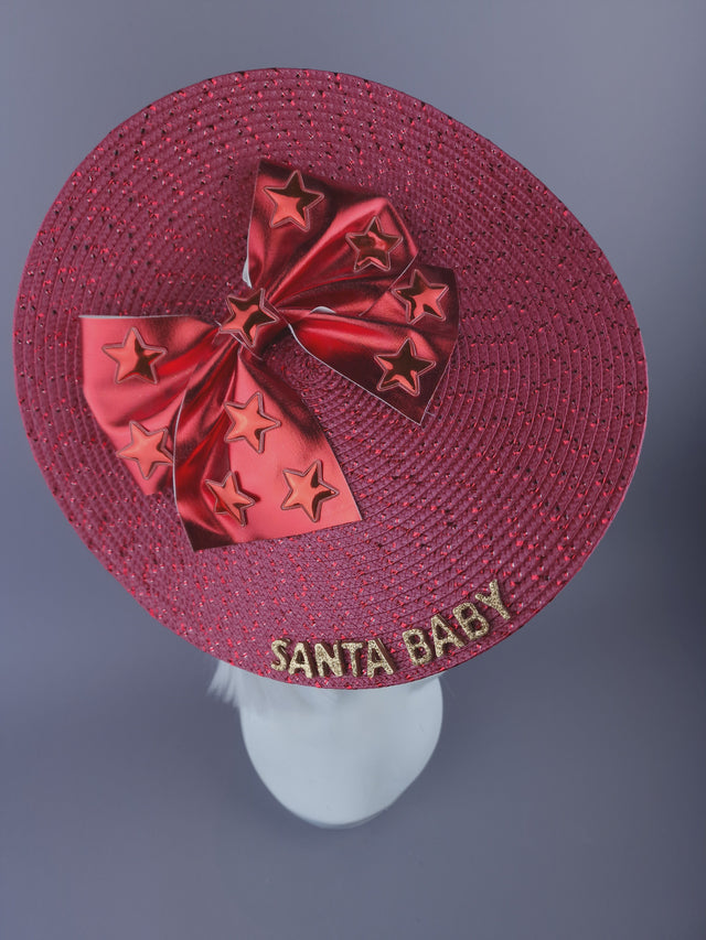 "Santa Baby" Christmas Hat