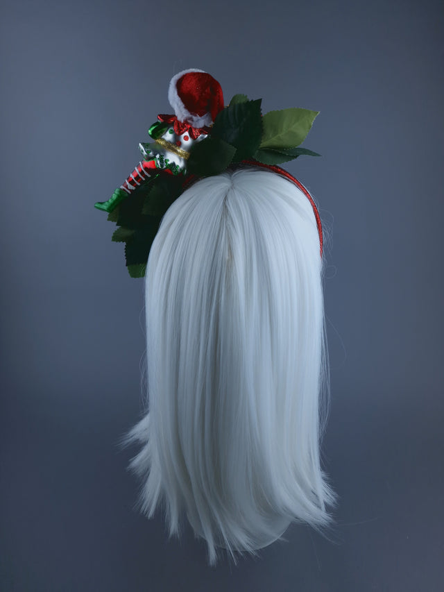 Elf & Roses Xmas Headdress