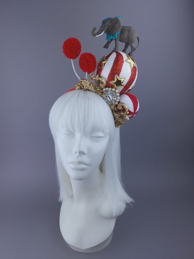 "Step Right Up!" Circus Elephant Headdress