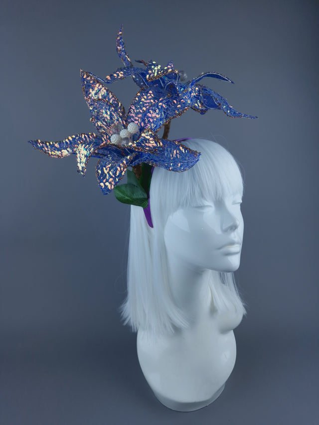 Shimmering Sequin Flower Headdress