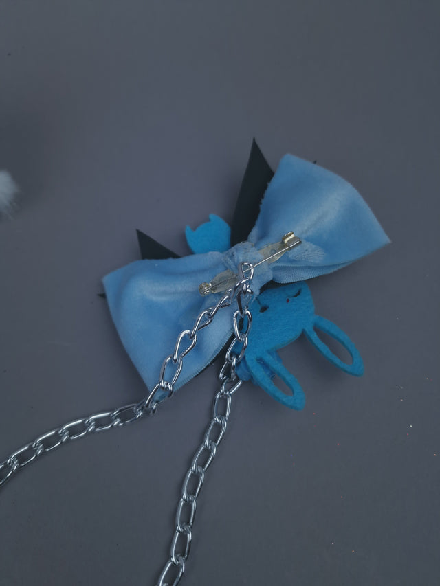 Bunny Dollface Necklace Brooch Jewellery