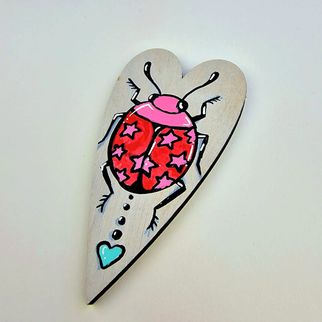 Bink Neptune: Original Beetle Painting "Lovebug"