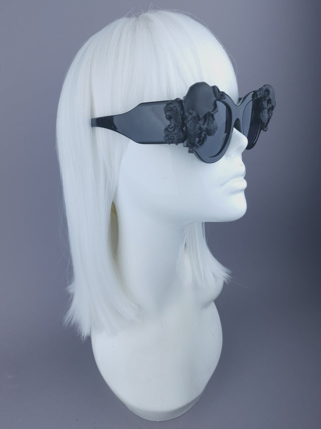 SPECIAL OFFER: Black Skull Filigree Sunglasses
