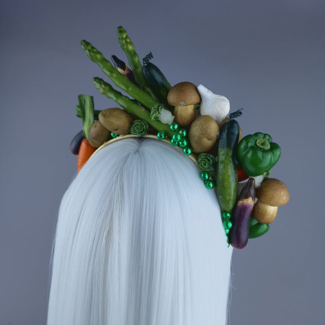 "Demeter" Vegetable Headdress