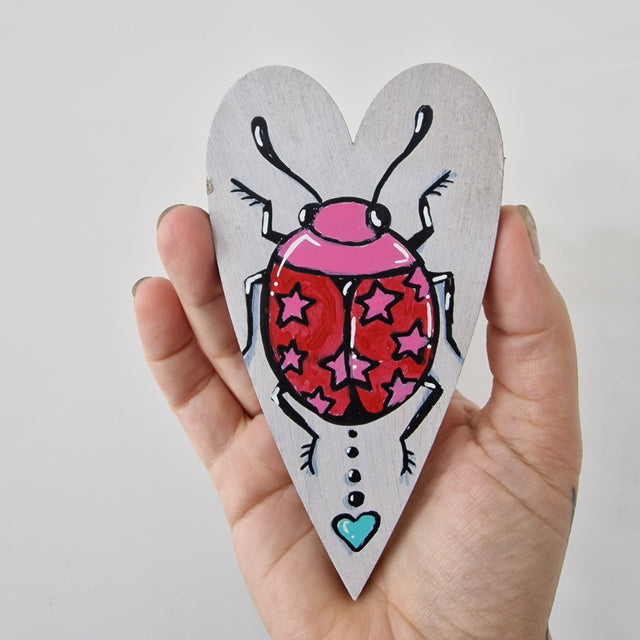 Bink Neptune: Original Beetle Painting "Lovebug"