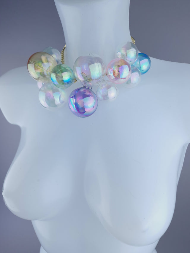 Colourful Bubble Necklace Jewellery
