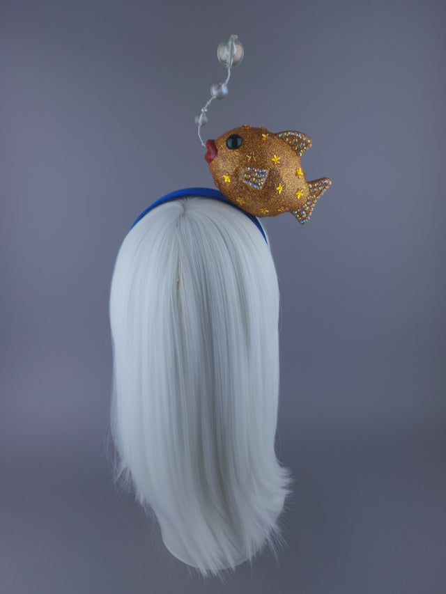 "Goldie" Goldfish & Bubbles Headpiece