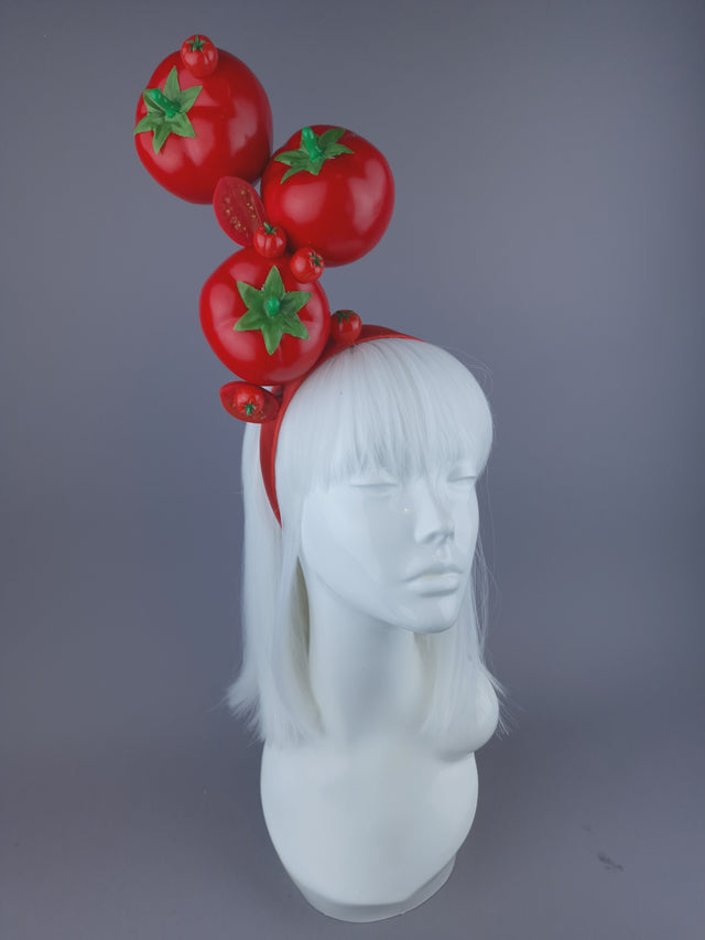 Pearls & Swine: Red Tomato Headpiece