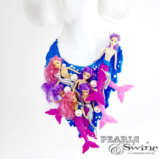 "Underwater Love" Mermaid Doll Neckpiece