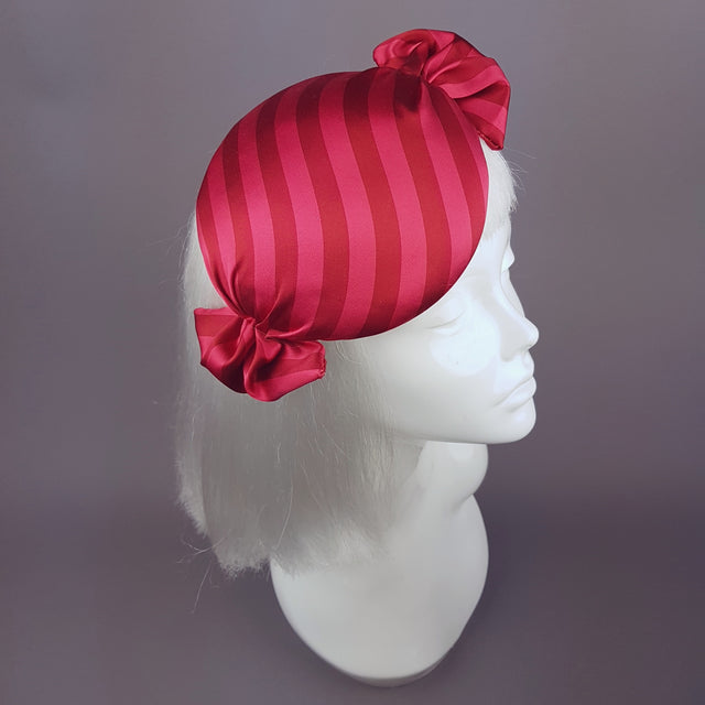 "Candy" Quirky Red sweetie Food Hat